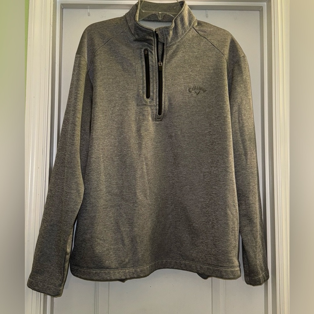 Callaway Quater Zip Long Sleeve Jacket